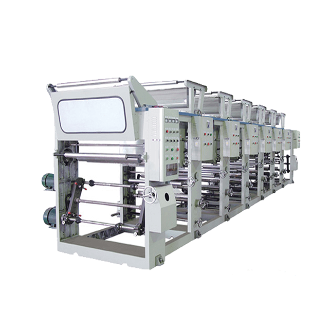 ASY-B Shaft Type Gravure Printing Machine for Plastic Film in 70 Mpm