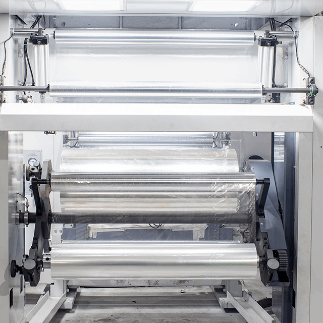 High Speed 7 Motor 8 Color Gravure Printing Machine in 180 Mpm